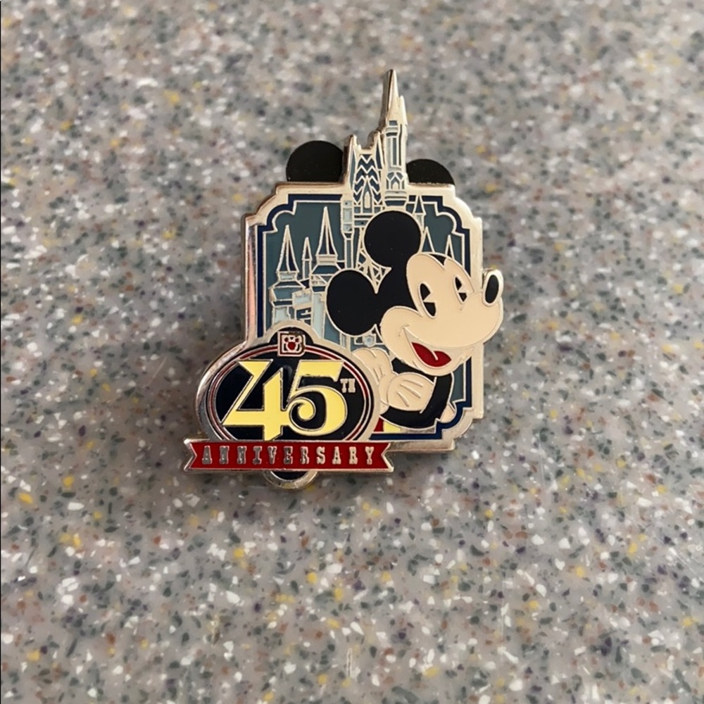 45th Anniversary Walt Disney World Pin